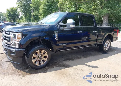2021 Ford F-250 Platinum из США, поврежденный, VIN 1FT7W2BT8MEC03971